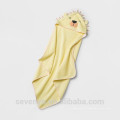 Serviette de bain bébé, Distana bambou couverture douce antibactérienne organique, serviette hypoallergénique pour les nouveau-nés nourrissons tout-petits enfants Lion